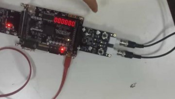Y051+fpga信号相位测量系统vhdl（300元）