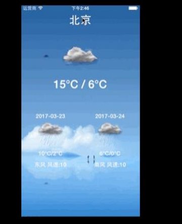 016+ios天气预报（300元）