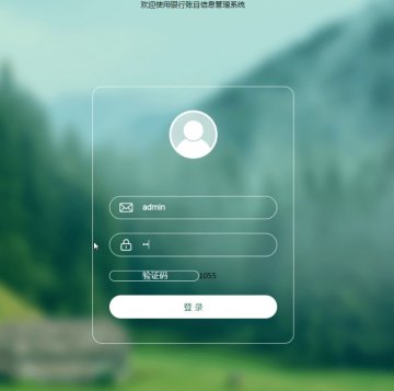 054+jsp银行帐目管理系统sqlserver（300）