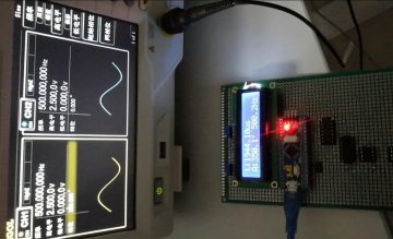 191+r067+基于stm32单片机的低频相位测量系统 500元